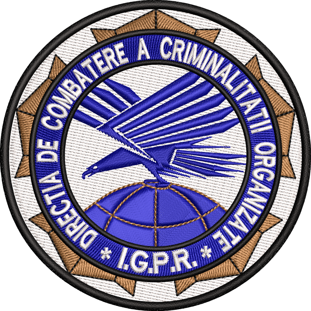 Emblema Directia de Combatere a Criminalitatii Organizate - Serviciul Antidrog ( IGPR )
